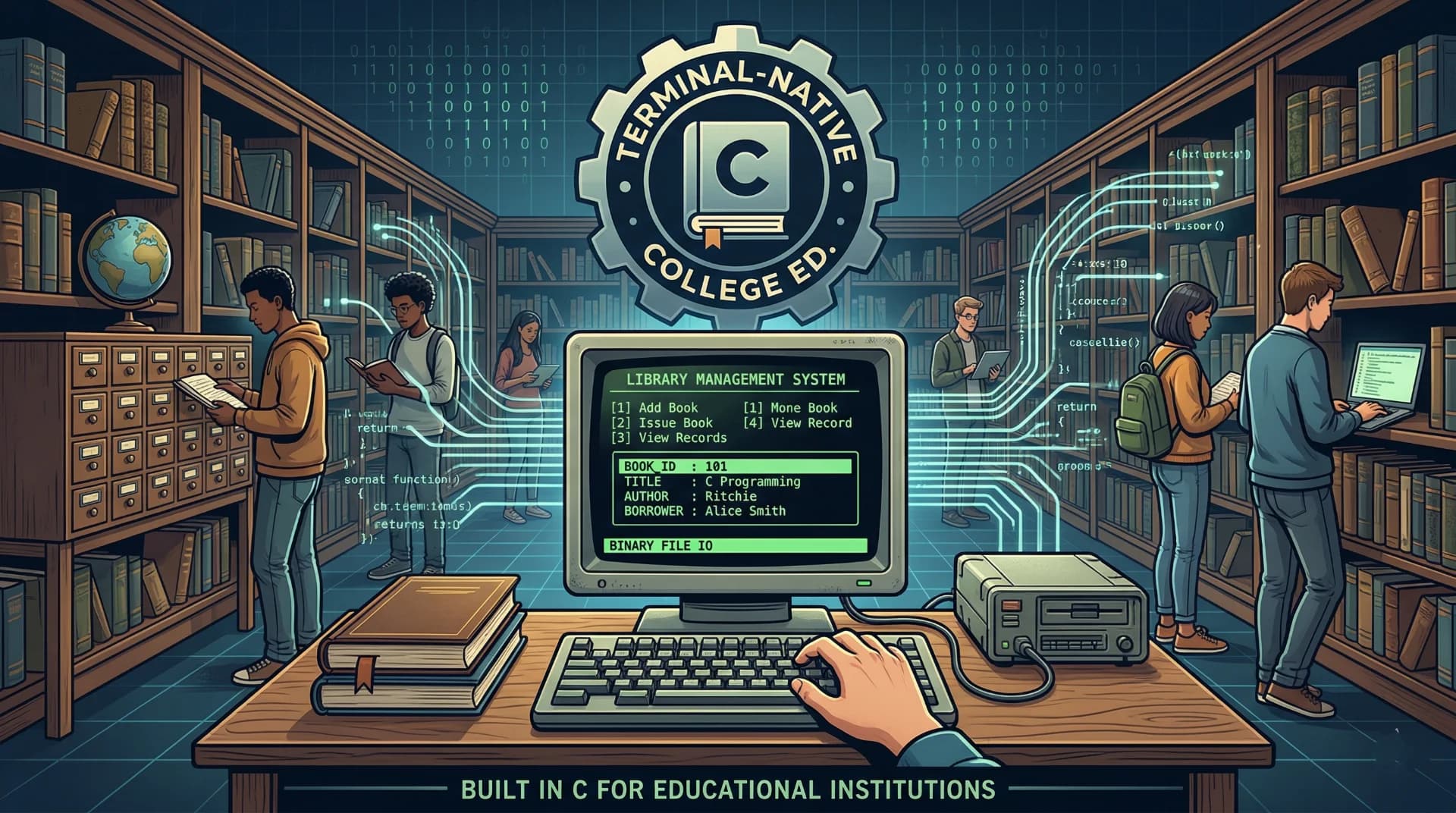 Library Management System screenshot