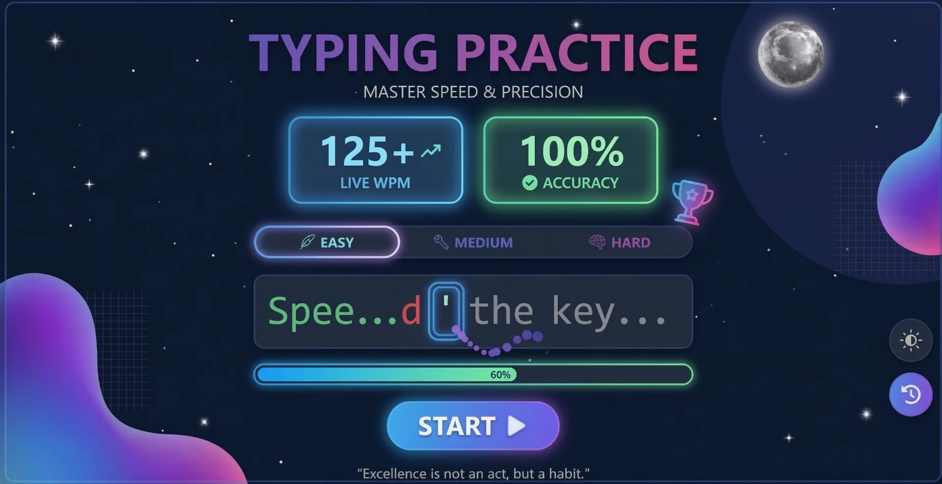 Typing Practice screenshot